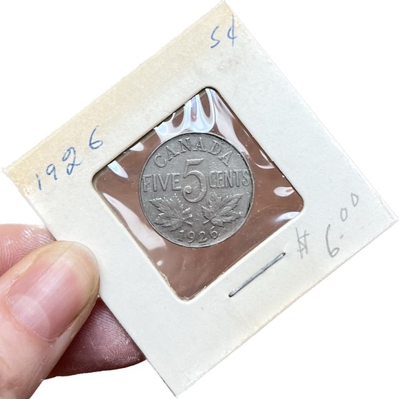 1926 5 CENTS CANADA - George V - Picture 1 of 6